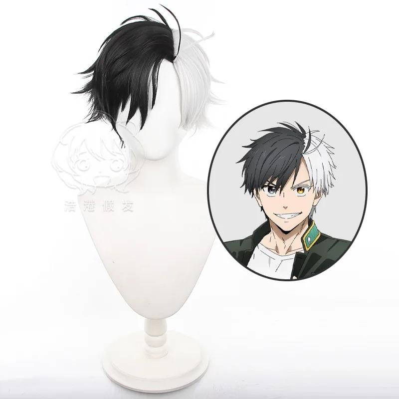 Anime Haruka Sakura Cosplay Wig Wind Breaker Cosplay Synthetic Hair 30cm Short Halloween Party Wig Props