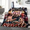 Doctor Strange Casting A Spell With Glowing Hands And Mystical Symbols Around Him Multipurpose Customize Text Comfortable Throw For Sofa Couch Office