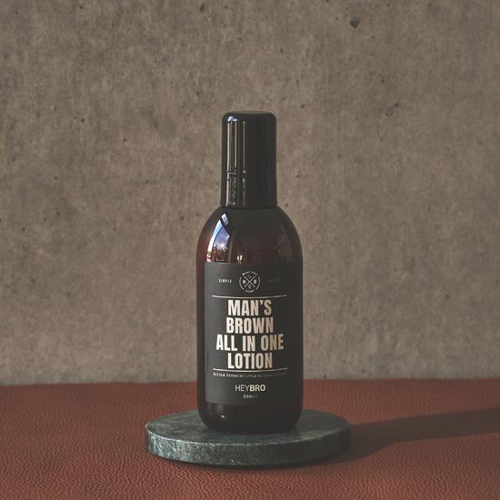 Heybro Мужской коричневый лосьон All-in-One 200 мл