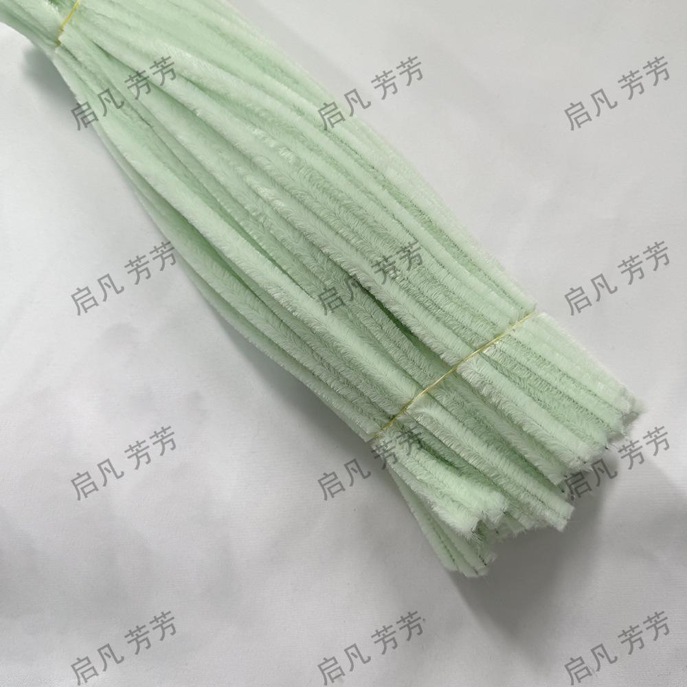 8mm Macaron Color Encrypted Twist Ties Chenille Stems for DIY Toys