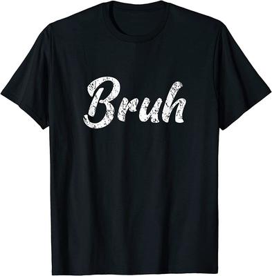 Футболка унисекс Fresh Seriously Bruh Brah Bro Dude в стиле хип-хоп с городским сленгом