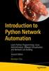 Книга Introduction To Python Network Automation : Learn Python Programming, Linux Administration, VMware Virtualization, and Network Lab Building
