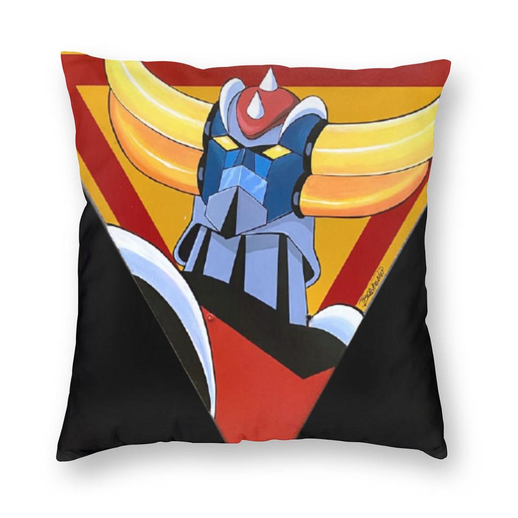 Наволочка для подушки Goldrake Ufo Robot Grendizer Мягкая полиэстеровая наволочка для подушки Декорации Наволочка для подушки Домашняя Квадратная 40*40 см