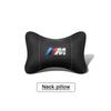 Car Headrest M-emblem Neck Pillow Auto Accessories For BMW E46 E90 E60 F30 F10 E39 E36 F20 G20 G30 E92 E87 E91 X5 E70 F11 E30 X3 BA8