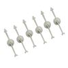 6pcs Spinner 10CM Plastic Rotating Arrow Pointer DIY Board Game Children's Toy Accessories