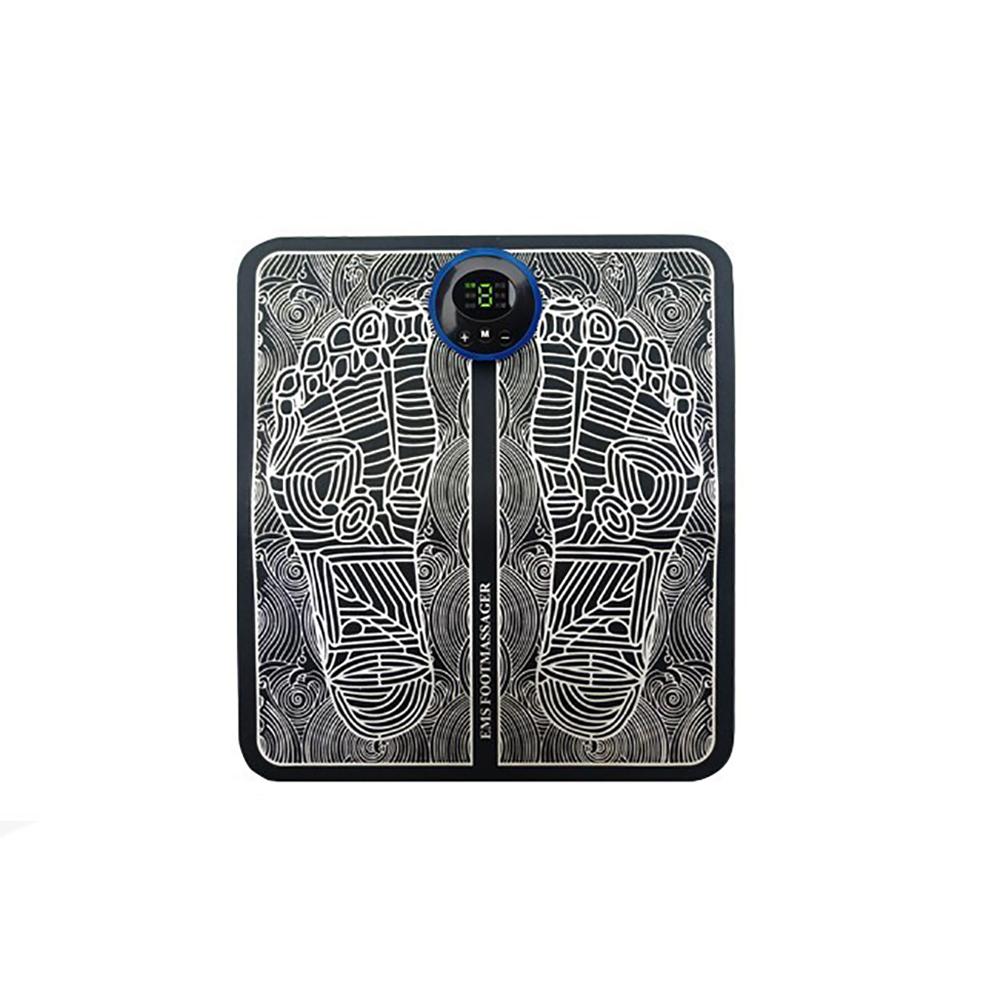 Электрический массажный коврик для ног с USB-зарядкой EMS для улучшения кровообращения ног