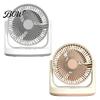 Quiet Office Fan Desktop Air Circulation Fan, 5 Speed Portable USB Desk with 1800mAh Battery Compact & Digital Display, Personal Cooling for