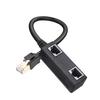 Сплиттер Ethernet Cat8 Скорость 2000 МГц RJ45 40 Гбит/с Высокий 1 штекер на 3 гнезда
