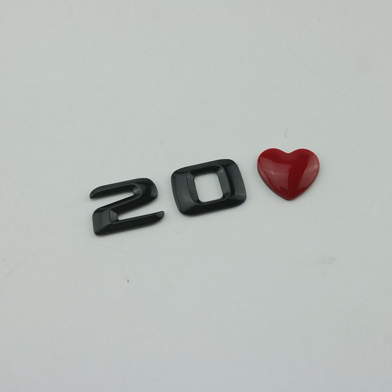 Q5A520 love confession decorative sticker A3A4A6LOVE modified car logo English letter rear tail label car sticker