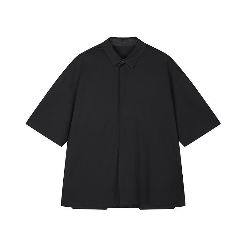 Suxie Men's 2025 Summer Loose Fit Short Sleeve Shirt