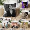 Korean Celebrity Park JiMin Pillow Case Square Pillow Bedroom Sofa Leisure Comfort Cushion Car Living Room Home Decoration 40X40