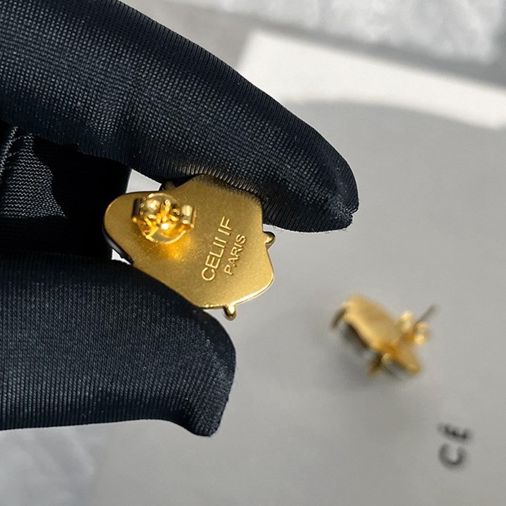 Серьги CELI с нерегулярным барочным жемчугом для женщин — элегантный, нишевый, ретро-дизайн