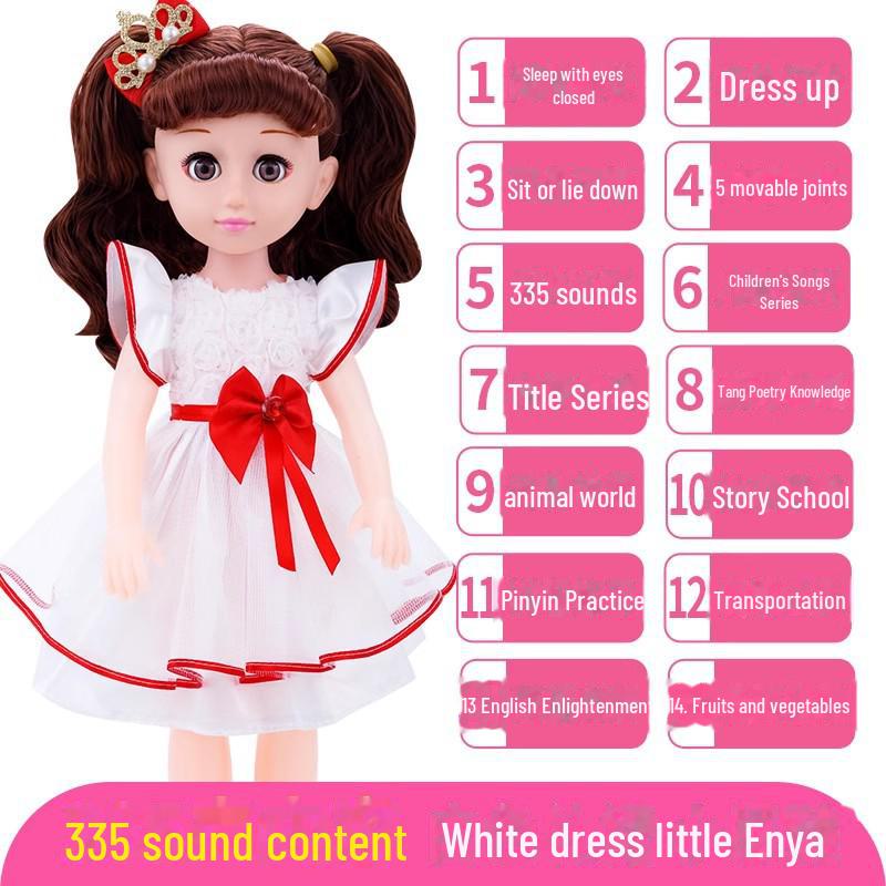 Интерактивная умная кукла-принцесса подарочный набор для девочек