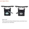 Y4UA Backup Camera Car Rear View Camera License Plates Holder Bracket Mount Back Up Camera Installation Tool (without Camera)