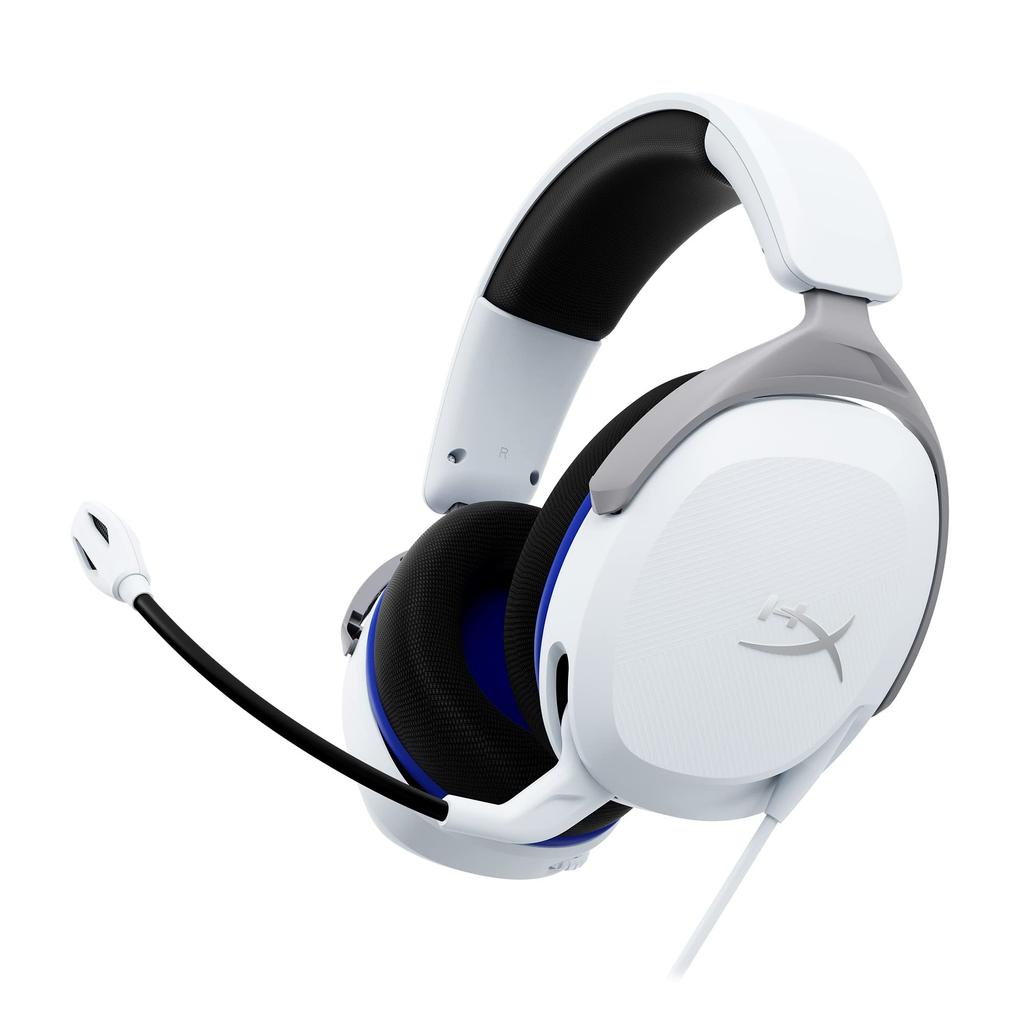HyperX HyperX Cloud Stinger 2 Core PlayStation Gaming Headset PS Compatible 260g Lightweight White 2 Year Warranty Home Work Telework Video Conference
