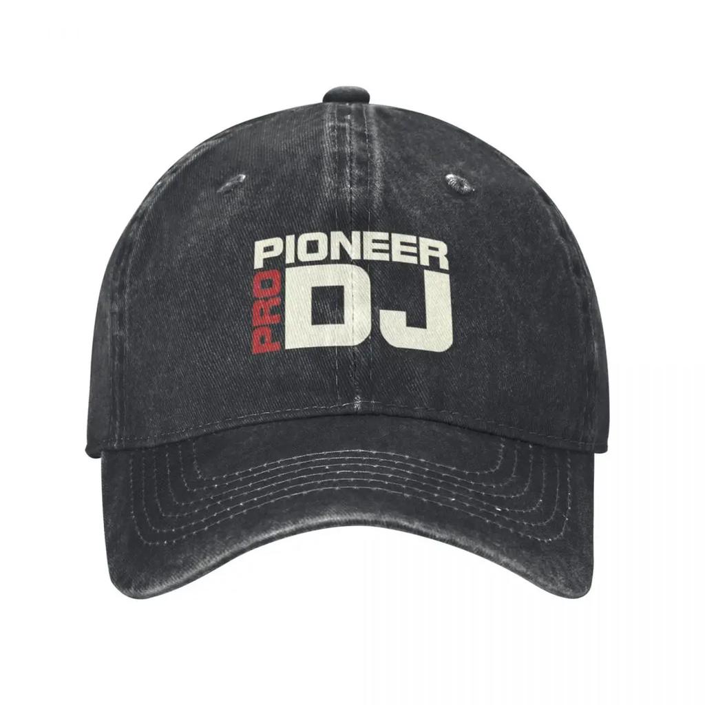 Желто-красные Джинсовые Бейсболки Pioneer Dj Pro Унисекс Ретро Стиль Стиранные Кепки для Унисекс Ковбойских Активностей Шляпы Кемпинг Кепка с Козырьком