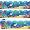 59ft Ocean Bulletin Board Border Under The Sea Die Cut Trim Border Roll Back To School Bulletin Board Decoration for School Classroom Door Wall Decor