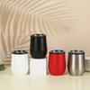 Hot Mining 304 Stainless Steel Eggshell Cup Mini Thermos Cup U-Shaped Red Wine Glass 12Oz Inner Plastic Outer Steel Egg Cup