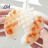Biodegradable Dishwashing Sponge 2PCS Cute Fruit Sponges, Natural Wood Pulp Cellulose Kitchen Quick Drying Faucet Hanging Sponges Scrubber,