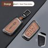 Чехол для ключа автомобиля Chery: Подходит для Tiggo, EQ1, QQ Ice Cream, Arrizo E - Маленький, Прочный металлический корпус с подвесной пряжкой