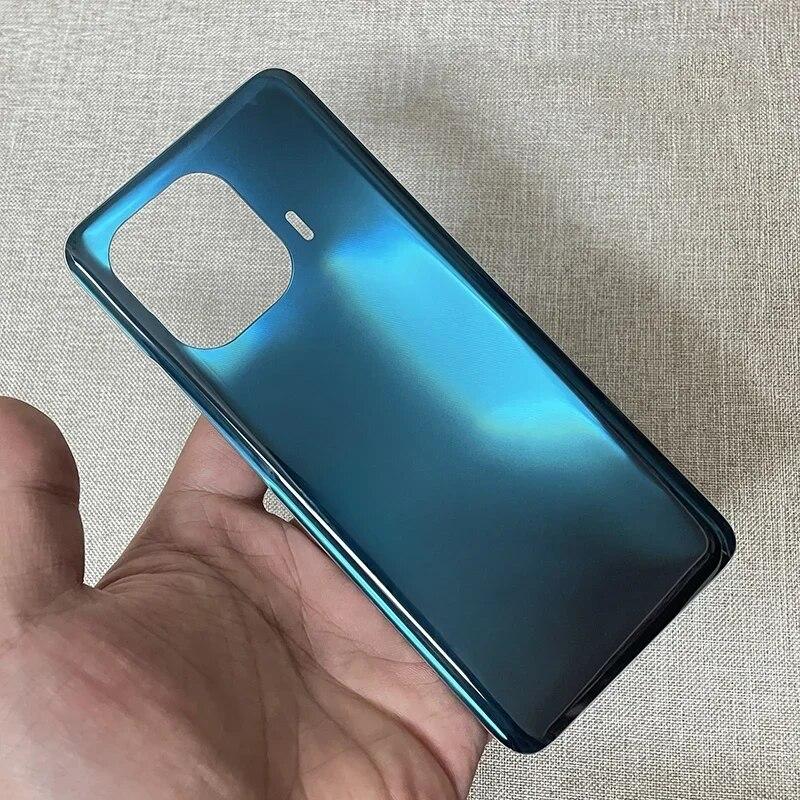 Задняя крышка для Xiaomi Mi 11 Pro, крышка батарейного отсека, стеклянный корпус задней двери с запасными частями для объектива камеры