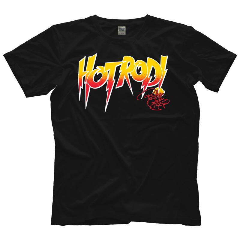 Rowdy Roddy Piper Hot Rod Signature T Shirt