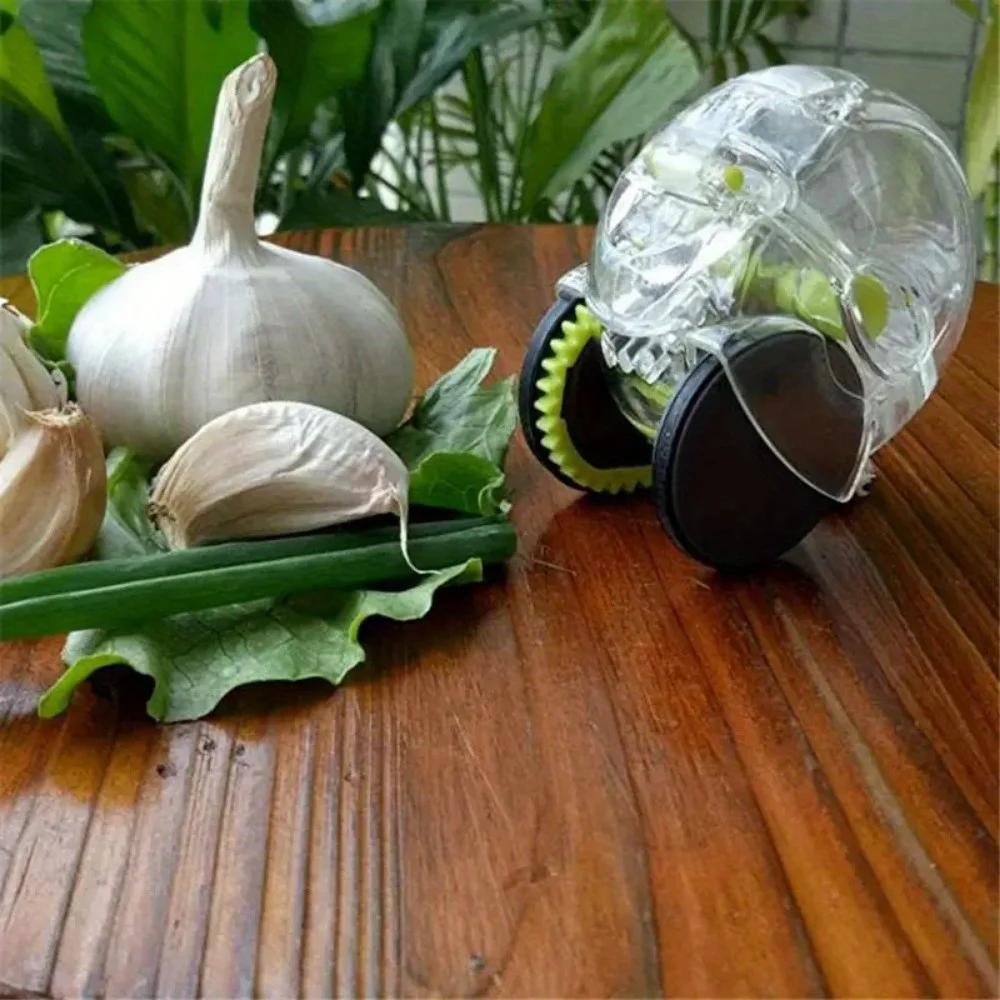 1PC Quick Garlic Grinder Kitchen Gadgets And Accessories Kitchen Gadgets Roller Garlic Chopper Manual
