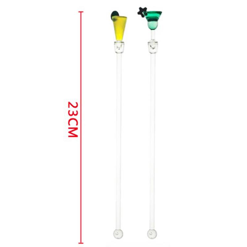 10 шт 23 см акриловый кухонный миксер для коктейлей и напитков на вечеринке сока