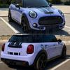 Car Headlight Head Tail Light Rear Lamps Frame Rings for Mini F55 F56 F57 2014-2024 ABS Glossy Black Cover Body Kits Trim TuningGood product