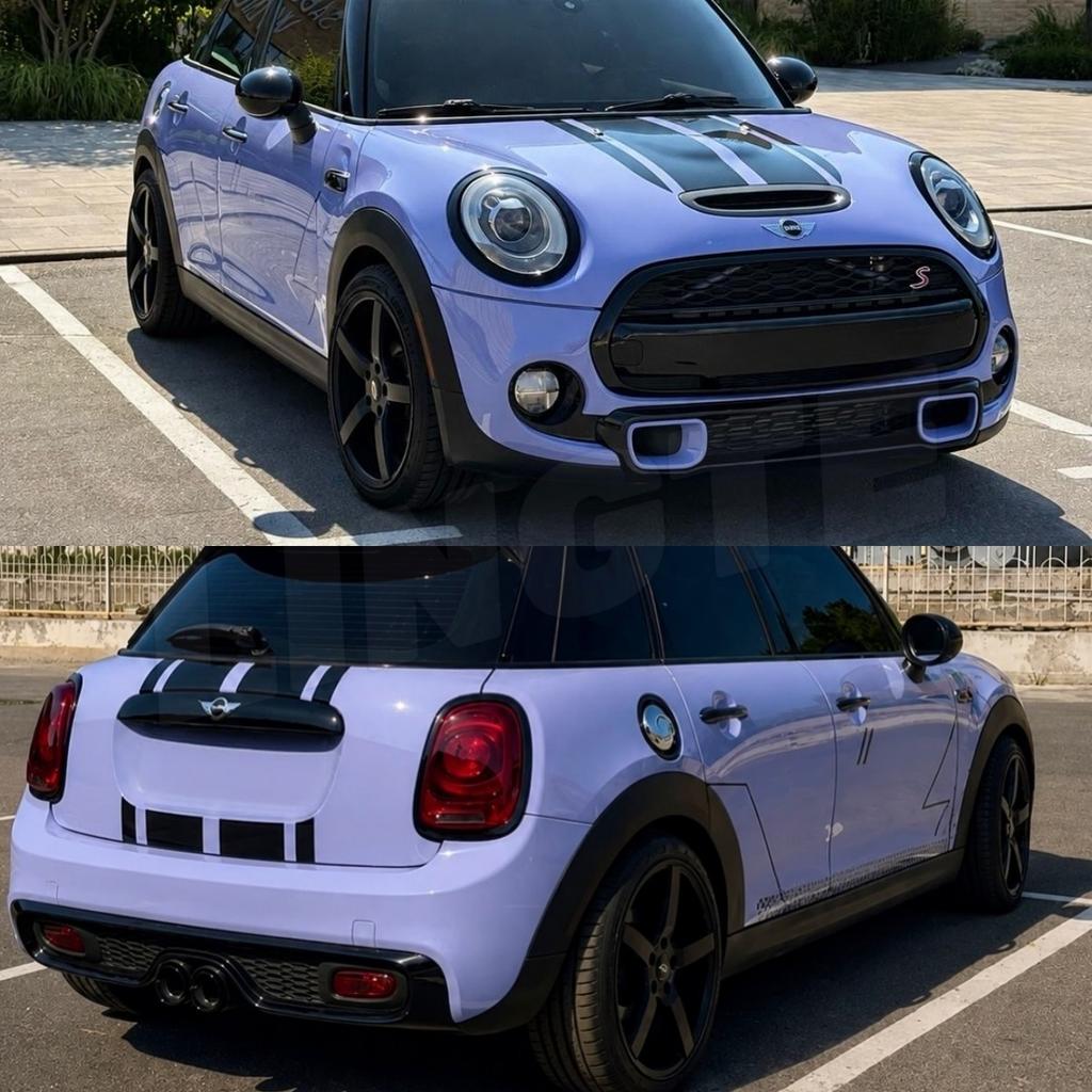 Car Headlight Head Tail Light Rear Lamps Frame Rings for Mini F55 F56 F57 2014-2024 ABS Glossy Black Cover Body Kits Trim TuningGood product