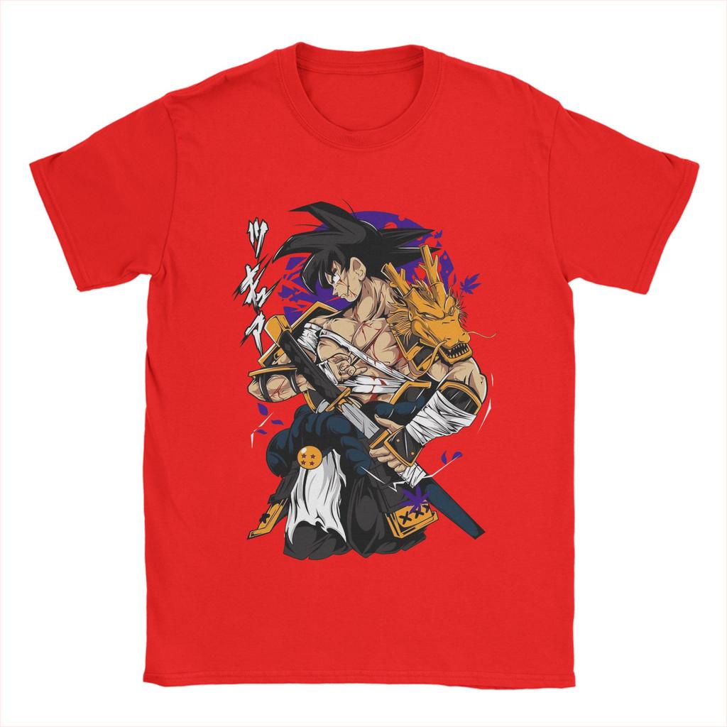 DDragon Ball Z Goku TShirt for Unisex  Funny Pure Cotton Tee Shirt O Neck Short Sleeve T Shirts Plus Size Tops