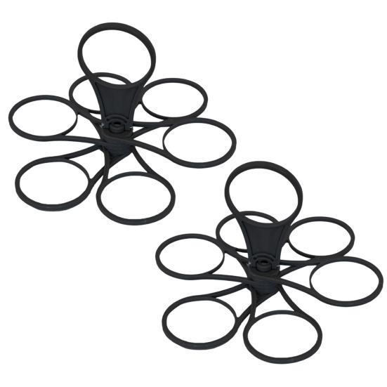 6-Cup Foldable Coffee Carriers Portable Drink Holder Tray with Handle Universal Cup Holder for Parties Camping Beverages