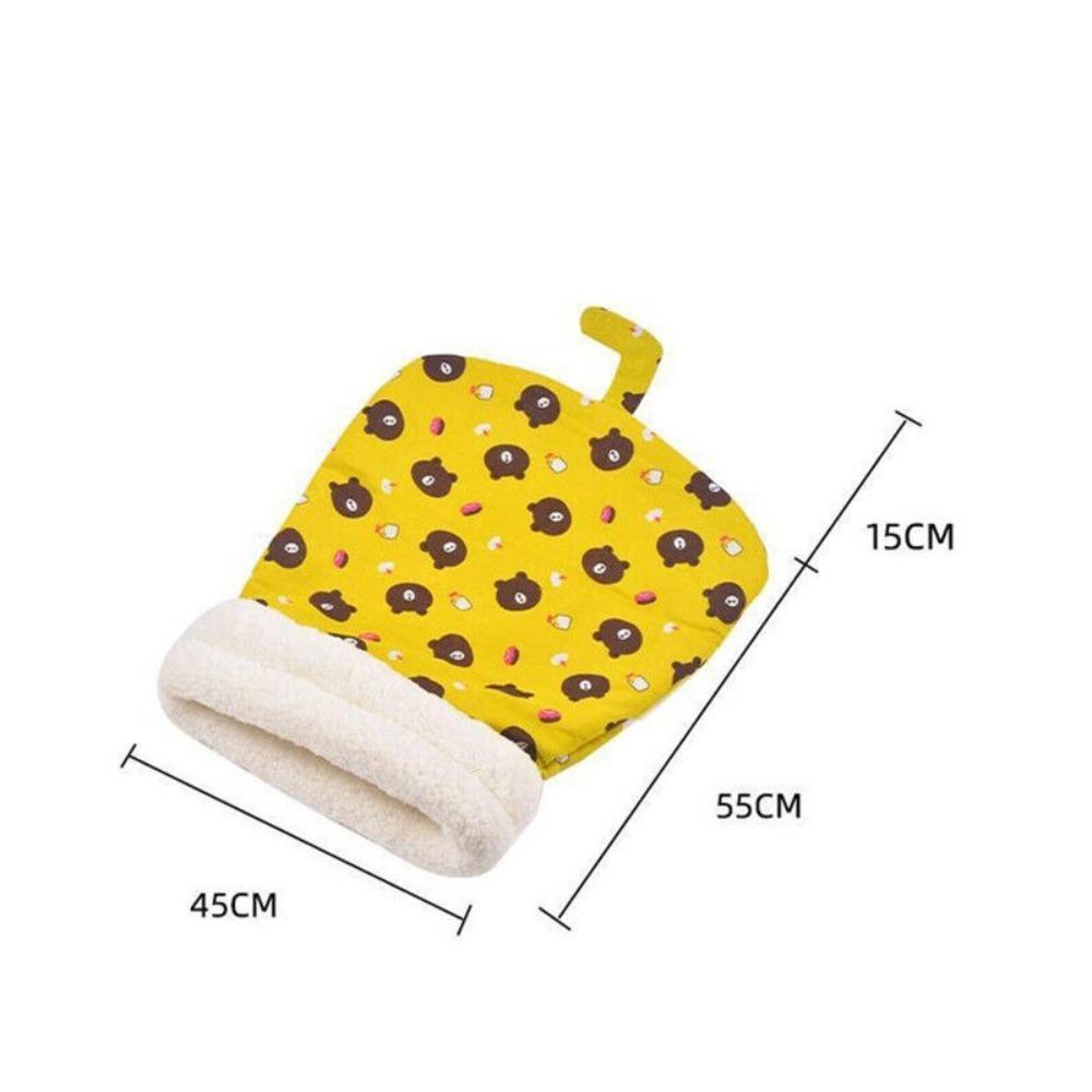 Winter Sleeping Bag Nest Comfortable Pet Snuggle Sack Warm Bed Indoor Cat Sleeping Bag