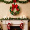 Christmas Wreath Artificial Flower Decoration Wreath Door Hanging Wall Hanging