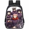 Spacious Jujutsu Kaisen Backpack For Kids With Lightweight Oxford Fabric
