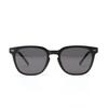 Glasses Tr9176 Polarized Rivets Square Retro Black Sunglasses Women, Sunglasses Men