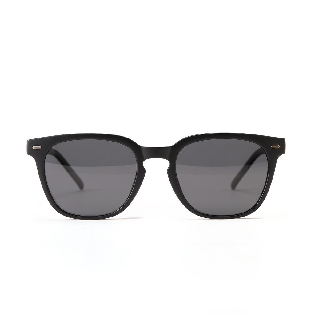 Glasses Tr9176 Polarized Rivets Square Retro Black Sunglasses Women, Sunglasses Men