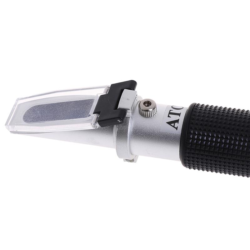 0-32% Brix Сахар Вино Пиво Фрукты Шкала Рефрактометр Спиртомер Тестовый Набор Инструментов