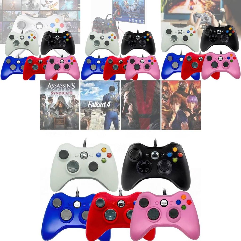 Фабричная оптовая продажа контроллера Xbox360 для ПК, ТВ-приставки, геймпада с функцией вибрации для Steam и Android TV
