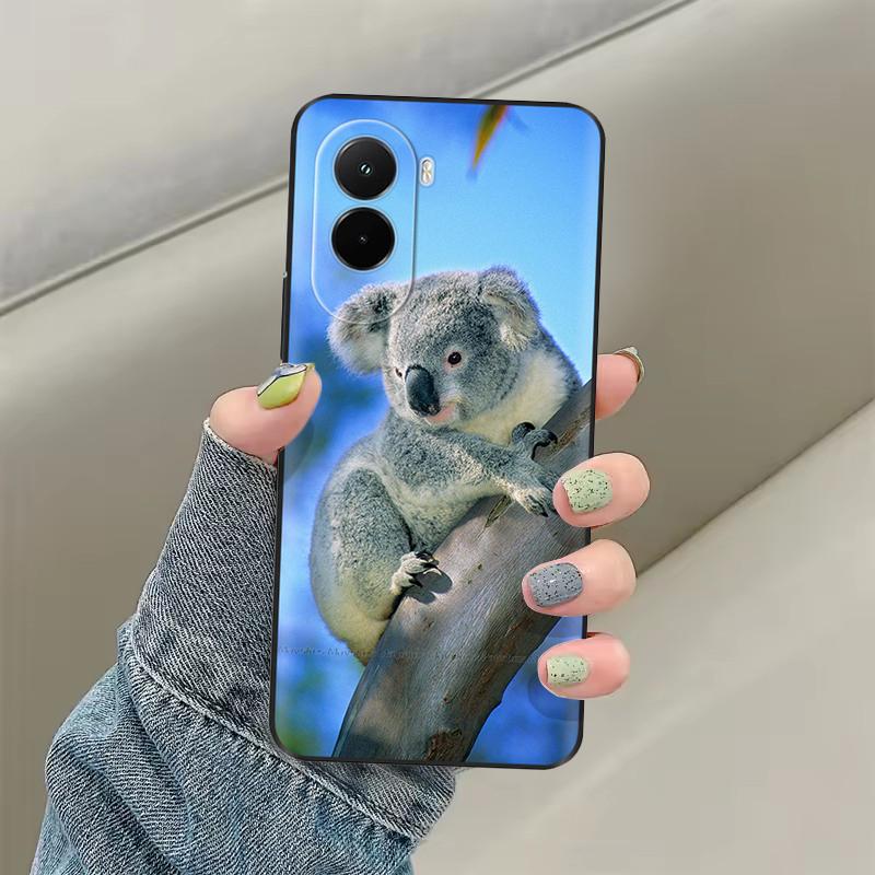 Мягкий чехол для Xiaomi Poco M7 4G Чехол Мультяшная задняя крышка для Xiaomi Poco M7 Pro 5G Защитный бампер с животным PocoM7 m 7 Крутые сумки