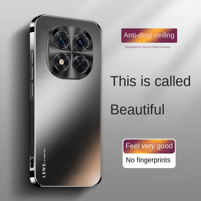 Новый чехол для телефона Xiaomi Redmi Note 14 Pro — ультратонкий матовый чехол с полной защитой от рассеивания тепла для Note 14