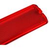2 PCS Red Premium Interior Front Rear Door Entry Light Reflector Panels Compatible With Ford Super Duty F250 F350 F450 F550 1999-2007 / Excursion