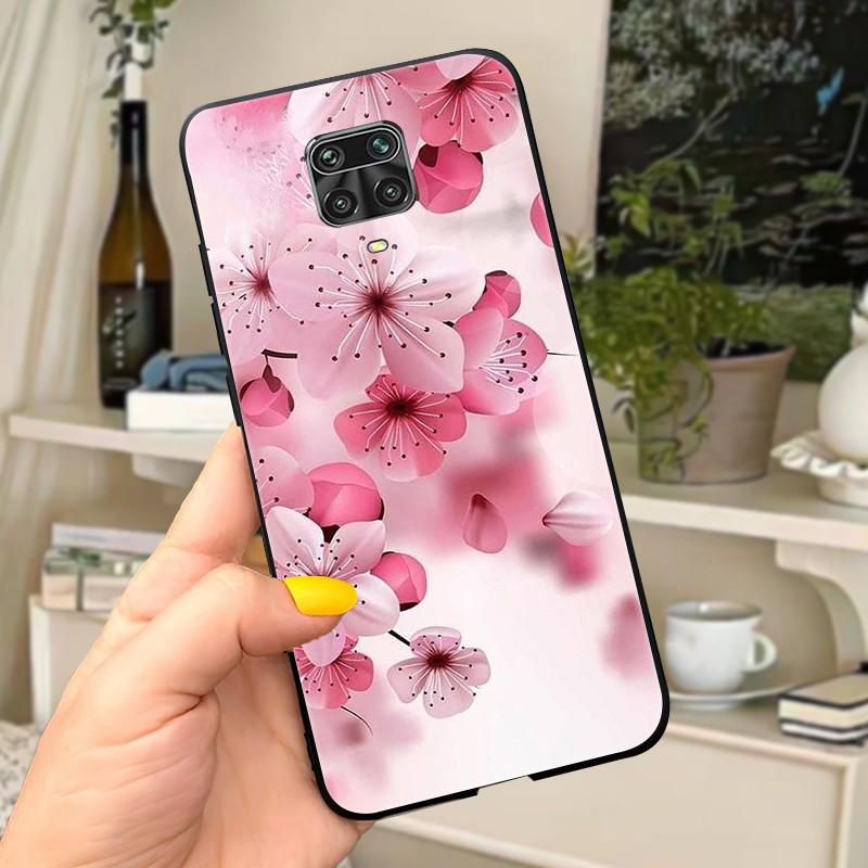 Чехол для Xiaomi Redmi Note 9 Pro Note9 9S Цветы Силиконовый Мягкий ТПУ Задняя Крышка Для Xiaomi Redmi Note 9Pro Max Чехол Coque Fundas