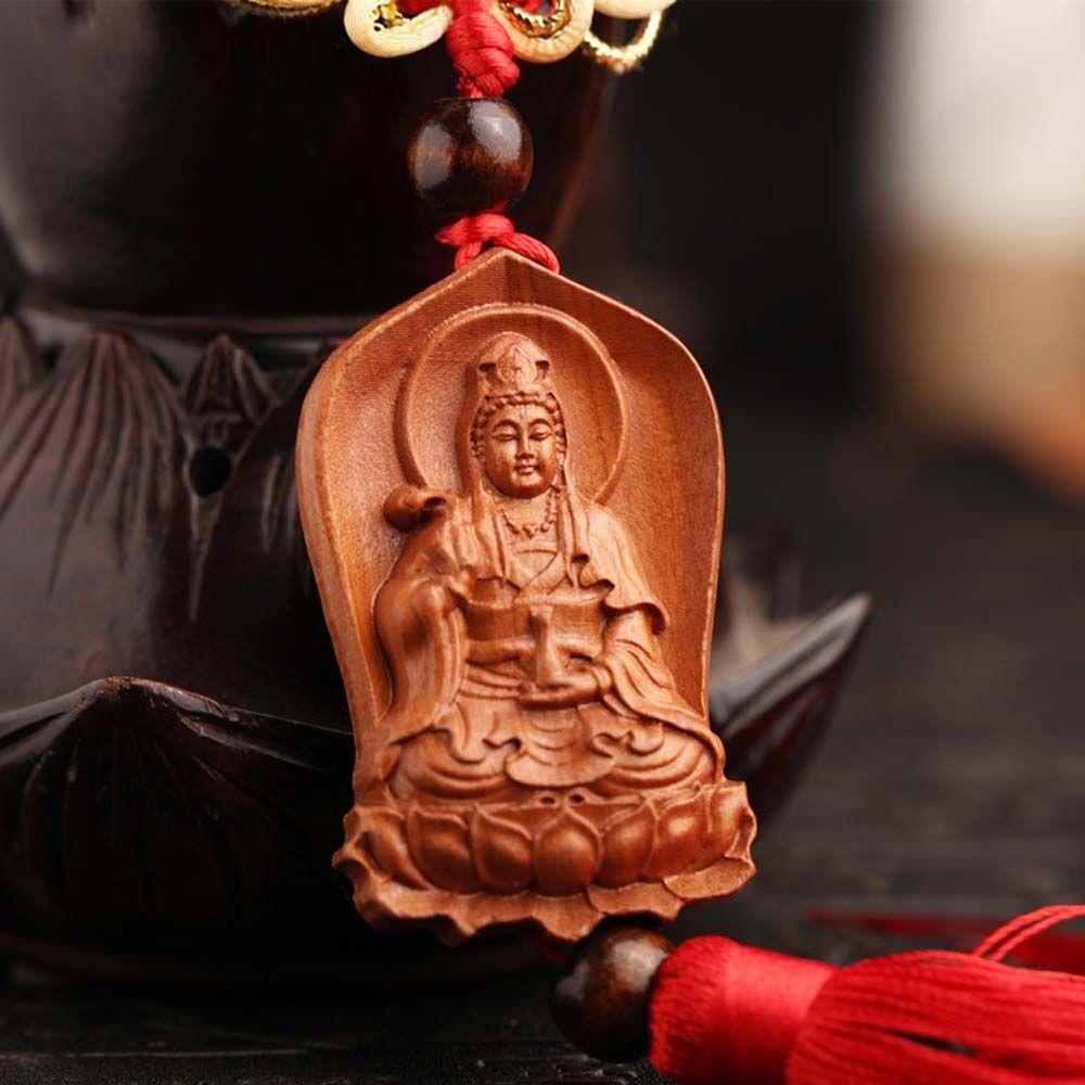 Lotus Guanyin Pendant Decorations Car Pendant Guanyin Pendant Interior Accessories Car Ornaments