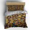 Stained glass fan shapes. Bedding sets Duvet cover sets Duvet covers Pillowcases(1* Duvet Cover 2* Pillowcases without duvet insert)