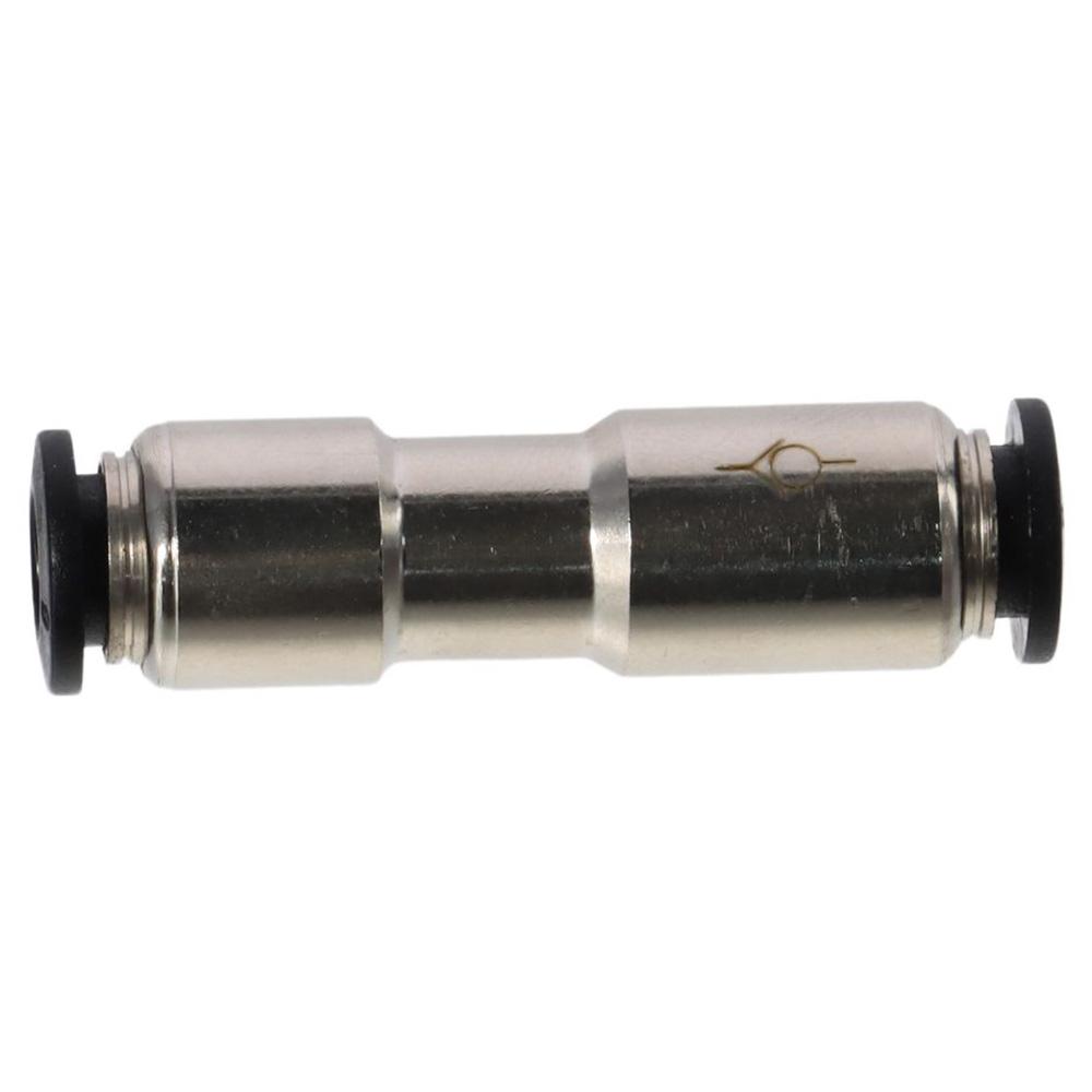 2pcs 1/4" OD Check Valve 1 Way Push to Connect Valve Metalwork One-way Valve  Water