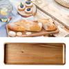 Japanese Style Wood Serving Tray Cheese Board Charcuterie Board Coffee Trays Rectangular Round Platter for Desserts Cheese Snacks Fruits