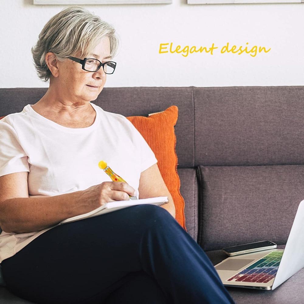 Черные чернила, мини-чернильная ручка, толстые ручки 1,0 мм, элегантная шариковая ручка для офиса