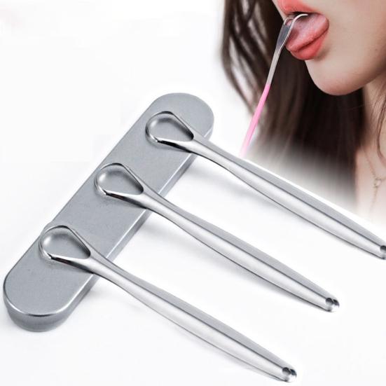 Oral Cleaner Lightweight Hard To Break Smooth Surface Powerful Tongue Scraper for Gifts