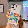 Чехол для мобильного телефона Chunri с цветком, подходящий для iPhone 16, прозрачный мягкий ТПУ чехол, защитный чехол Apple 17Pro от падения